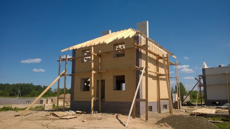 строительство дома