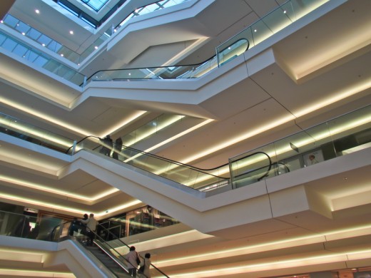 Дизайн торгового центра в Берлине