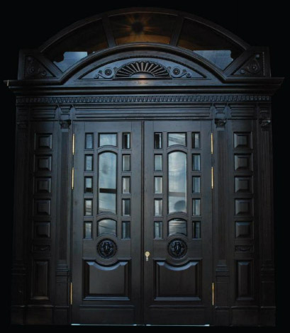 Металлическая входная дверь с двумя створками