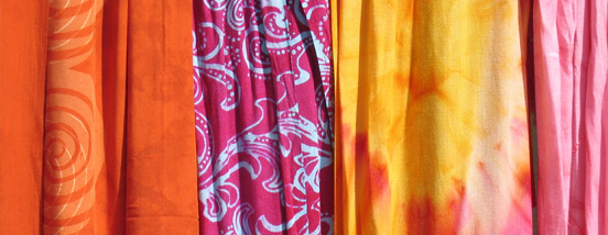 Техника батик – индивидуальность текстиля