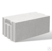 Блок из ячеистого бетона: паз-гребень (600*200*200)