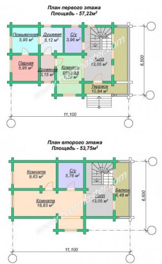 Планировка этажей