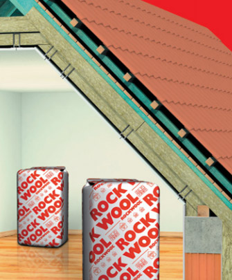 Теплоизоляция кровли RockWool